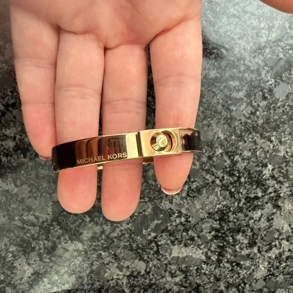 Michael Kors Gold and Brown Bracelet - Picture 10 of 16